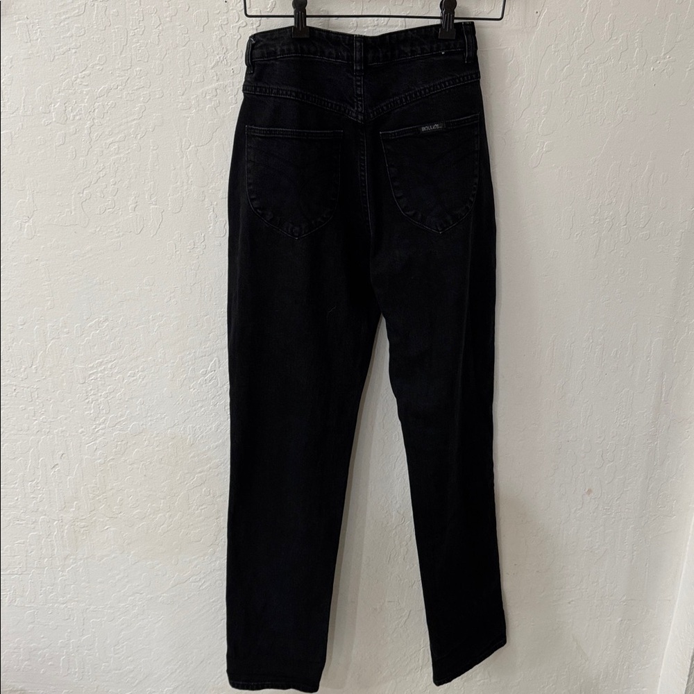 Rolla’s Black Elle Super High Rise Relaxed Jeans Aussie 8 US 26 - Picture 8 of 8
